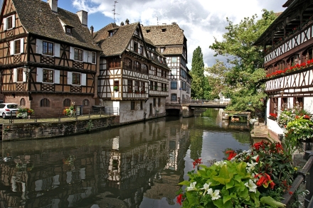 Elsass - Strasbourg, Weinstraße und Vogesen