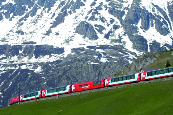 Bild Schweiz mit Glacier Express & Bodensee